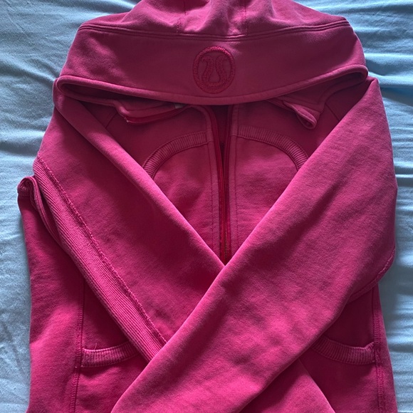 Lululemon Pink Scuba Full-Zip Hoodie - Picture 2 of 4